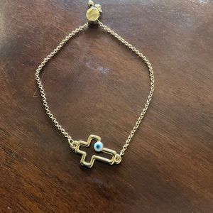 Stainless steel gold bracelet